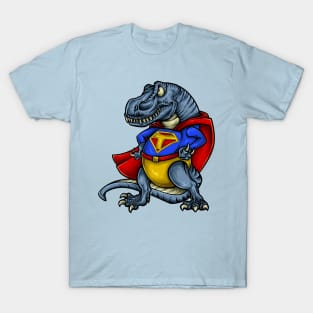 dinosaur t rex superhero T-Shirt